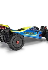 Arrma ARA4206V4T1 1/8 TYPHON MEGA 665 4X4 RTR Brushed Buggy, Blue
