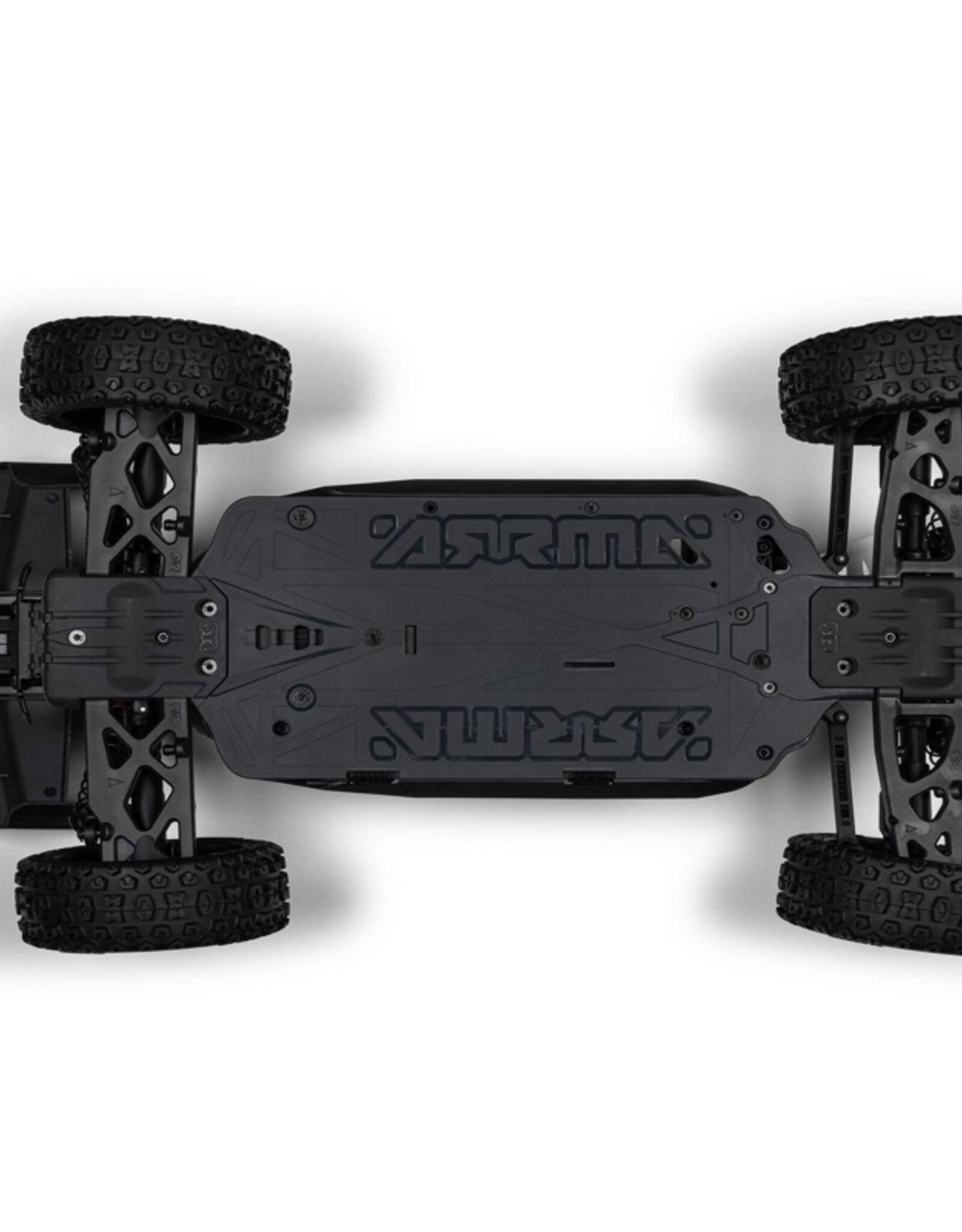 Arrma ARA4206V4T1 1/8 TYPHON MEGA 665 4X4 RTR Brushed Buggy, Blue
