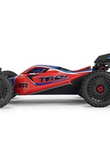 Arrma ARA4206V4T3	1/8 TYPHON 4X4 RTR Brushed Buggy, Red