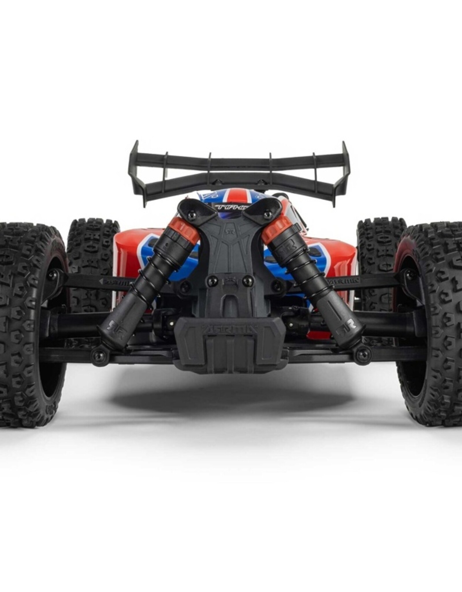 Arrma ARA4206V4T3	1/8 TYPHON 4X4 RTR Brushed Buggy, Red