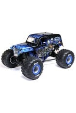 Losi LOS04028T2 1/8 LMT 2.0 Grave Digger 4X4 Solid Axle Brushless Monster Truck RTR,Blue
