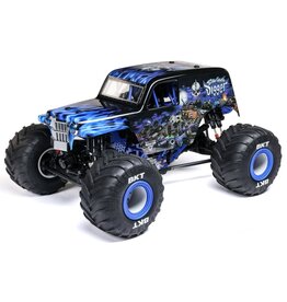 Losi LOS04028T2 1/8 LMT 2.0 Grave Digger 4X4 Solid Axle Brushless Monster Truck RTR,Blue