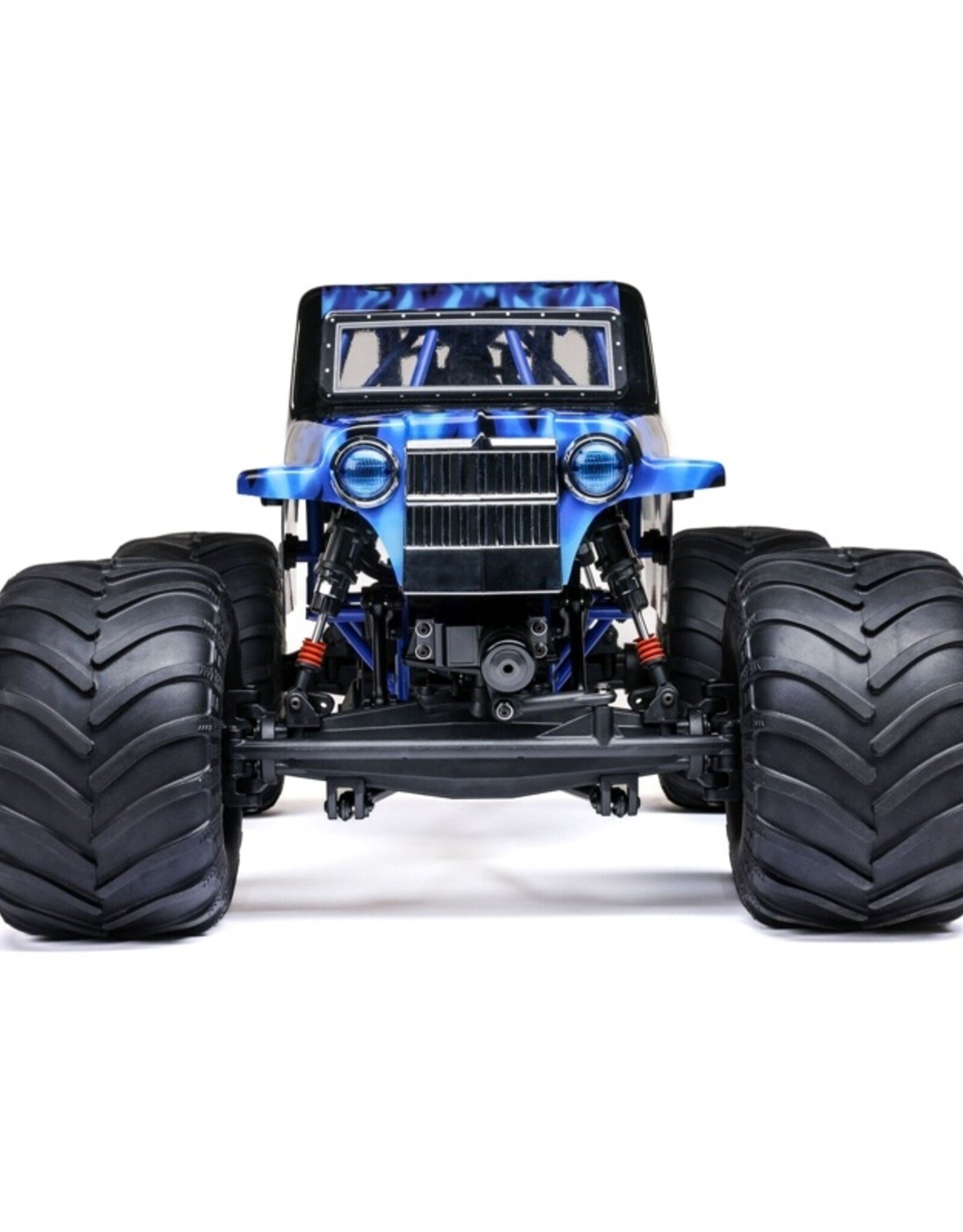 Losi LOS04028T2 1/8 LMT 2.0 Grave Digger 4X4 Solid Axle Brushless Monster Truck RTR,Blue