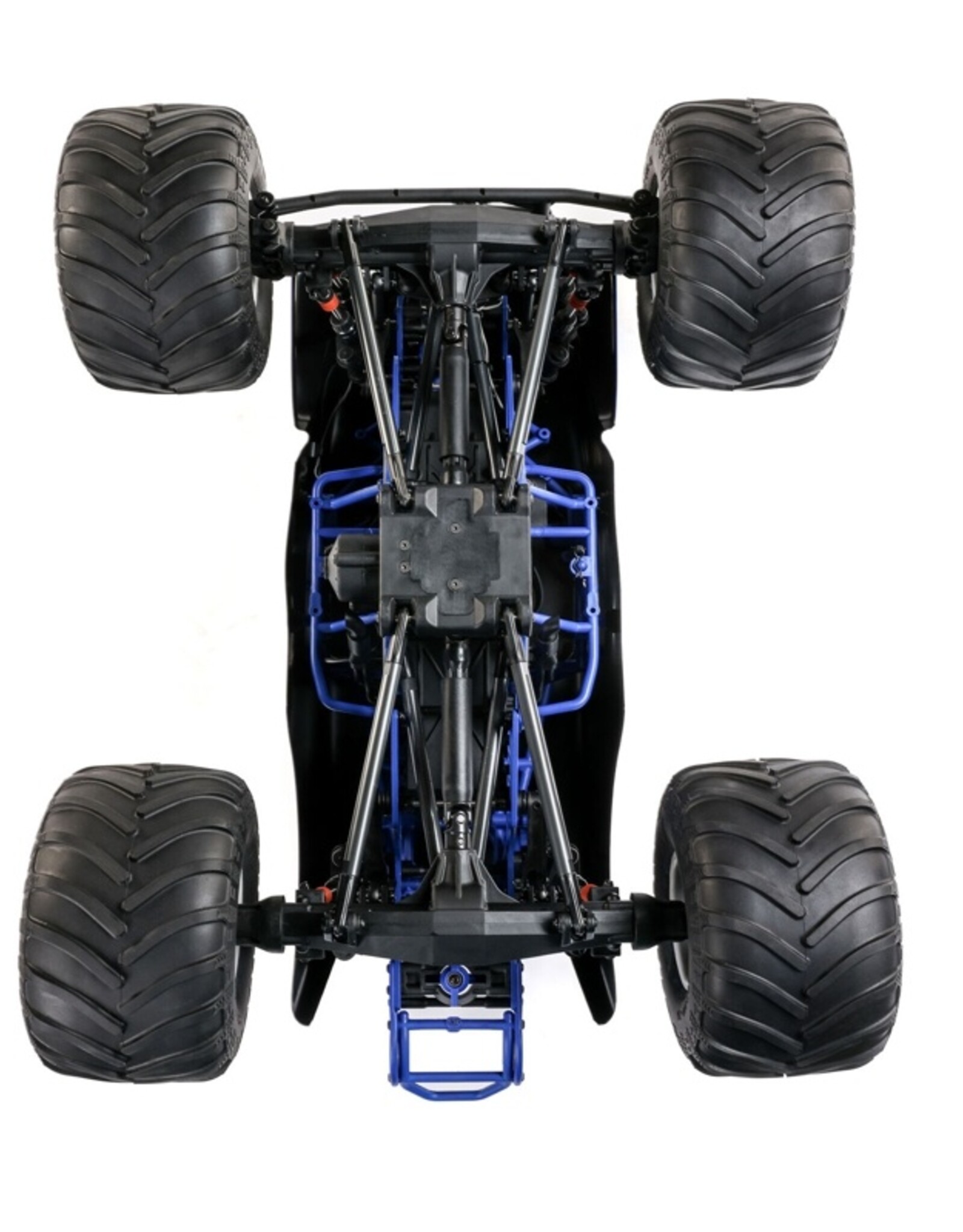 Losi LOS04028T2 1/8 LMT 2.0 Grave Digger 4X4 Solid Axle Brushless Monster Truck RTR,Blue