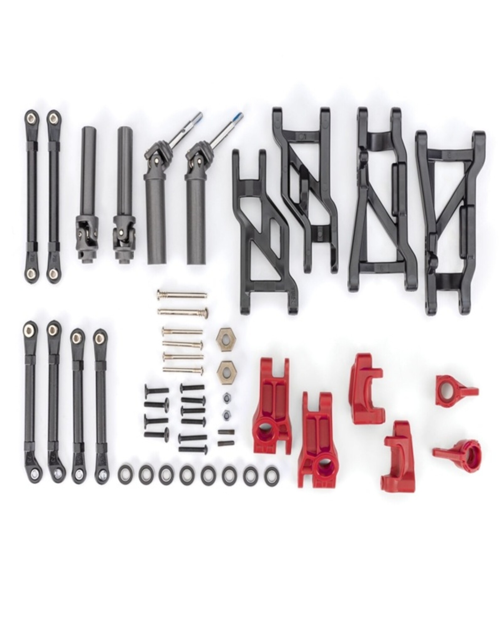 Traxxas TRA9181-RED Red Extreme HD Driveline and Suspension Upgrade Kit