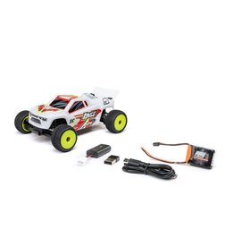 Losi LOS-1392T1 1/28 Micro-T 2S 2WD RTR Stadium Truck (Battery & Charger Included), White