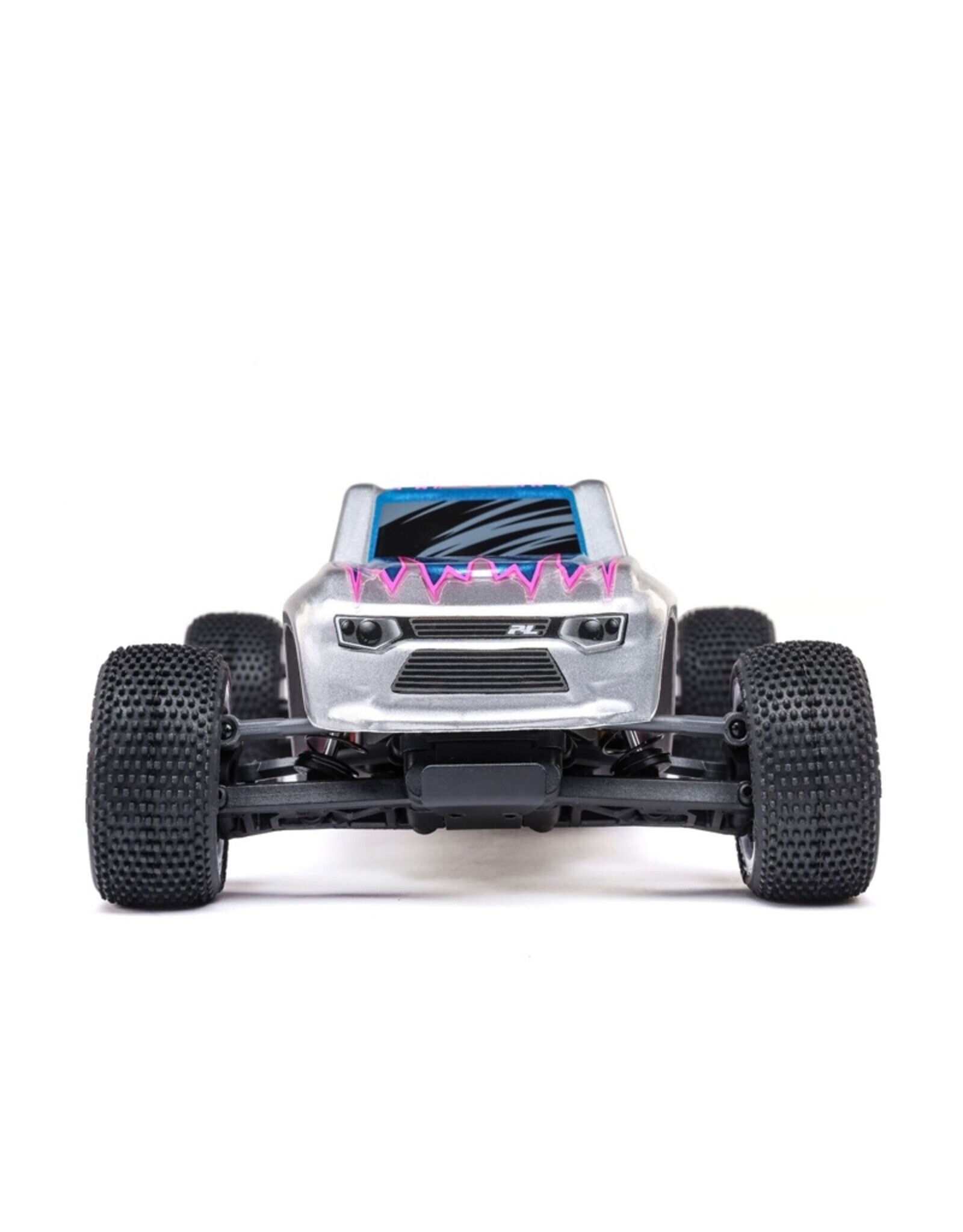Losi LOS-1392T2 1/28 Micro-T 2S 2WD RTR Stadium Truck (Battery & Charger Included), Silver