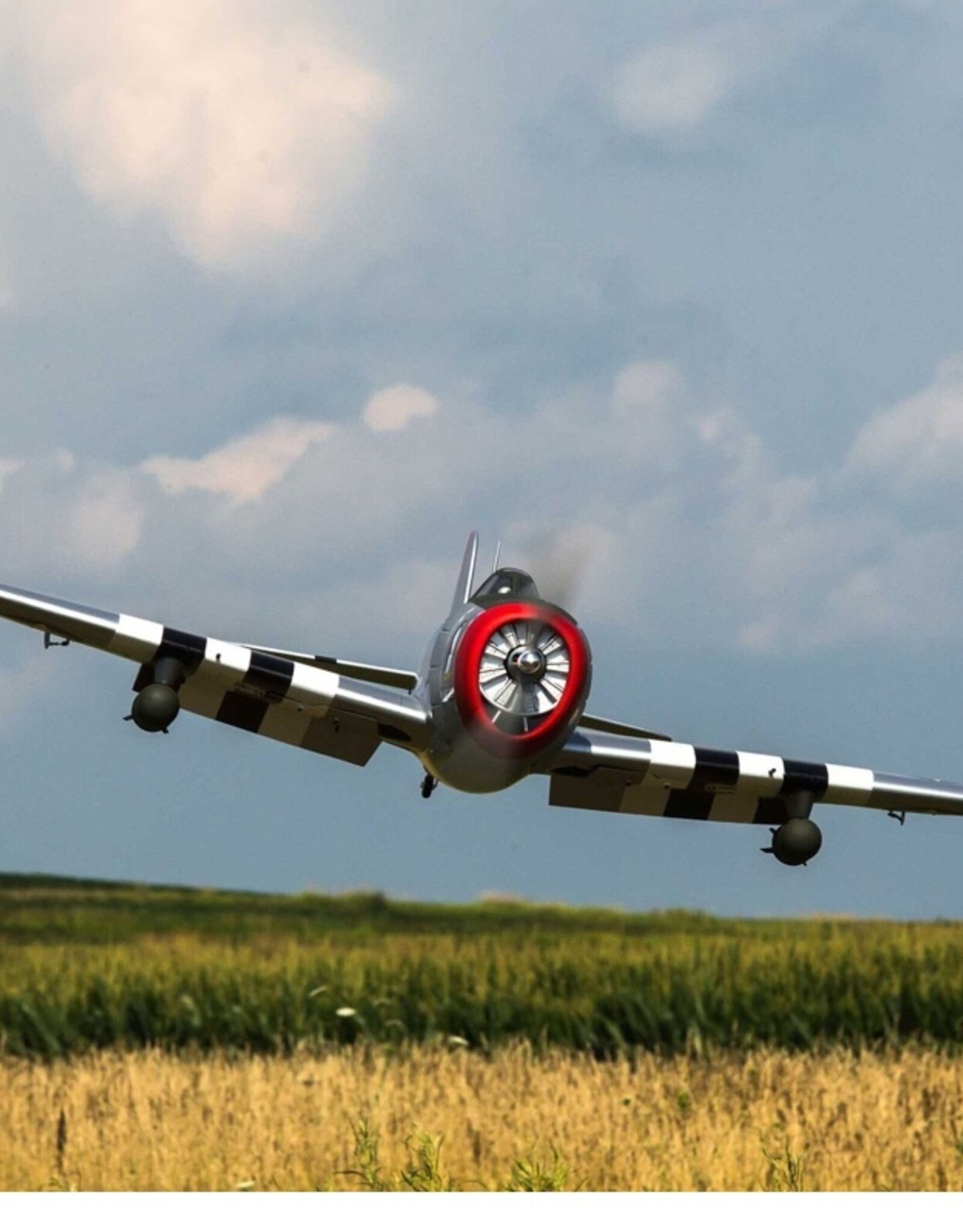 hanger 9 HAN2990CR P-47D Thunderbolt 20cc ARF with E-flite Electric Retract Set
