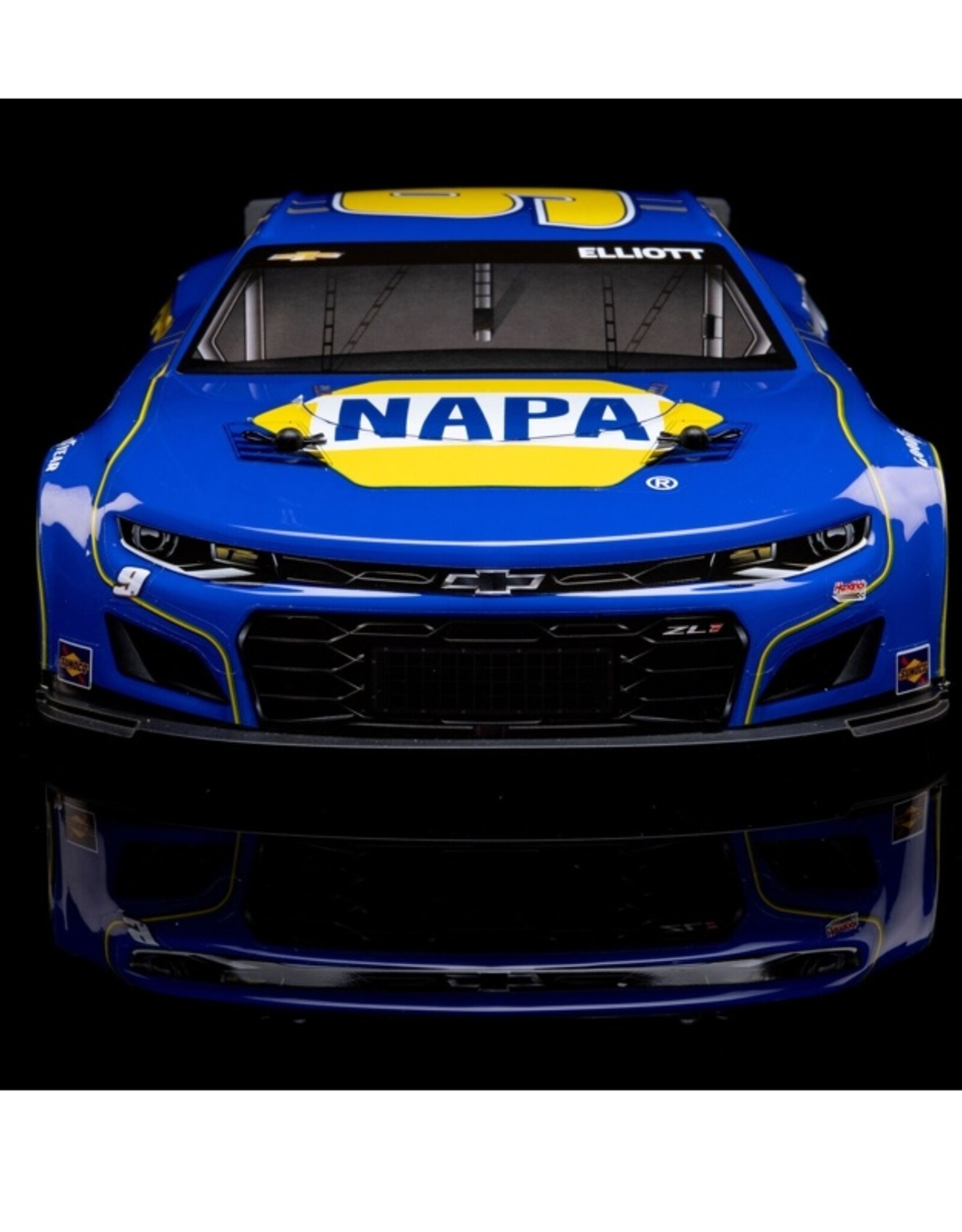 Losi LOS1122509 1/12 NASCAR RC Racecar Chase Elliot No. 9 NAPA 2025 Chevrolet Camaro ZL1 2S AWD RTR Brushed On-Road (Battery & Charger Included)