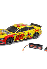 Losi LOS1122522 1/12 NASCAR RC Racecar Joey Logano No. 22 Shell 2025 Ford Mustang 2S AWD RTR Brushed On-Road (Battery & Charger Included)