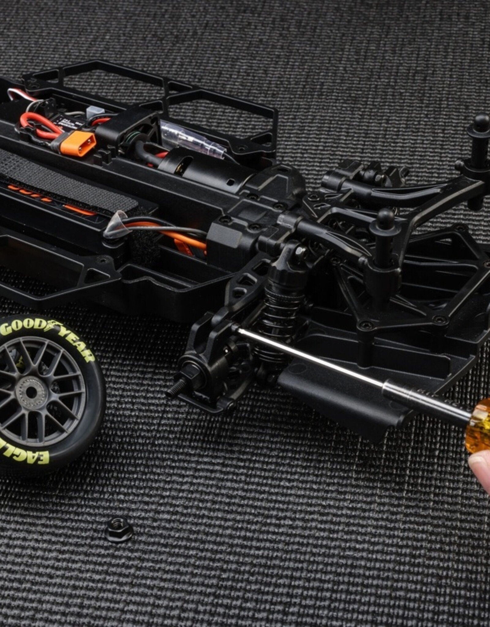 Losi LOS1122522 1/12 NASCAR RC Racecar Joey Logano No. 22 Shell 2025 Ford Mustang 2S AWD RTR Brushed On-Road (Battery & Charger Included)