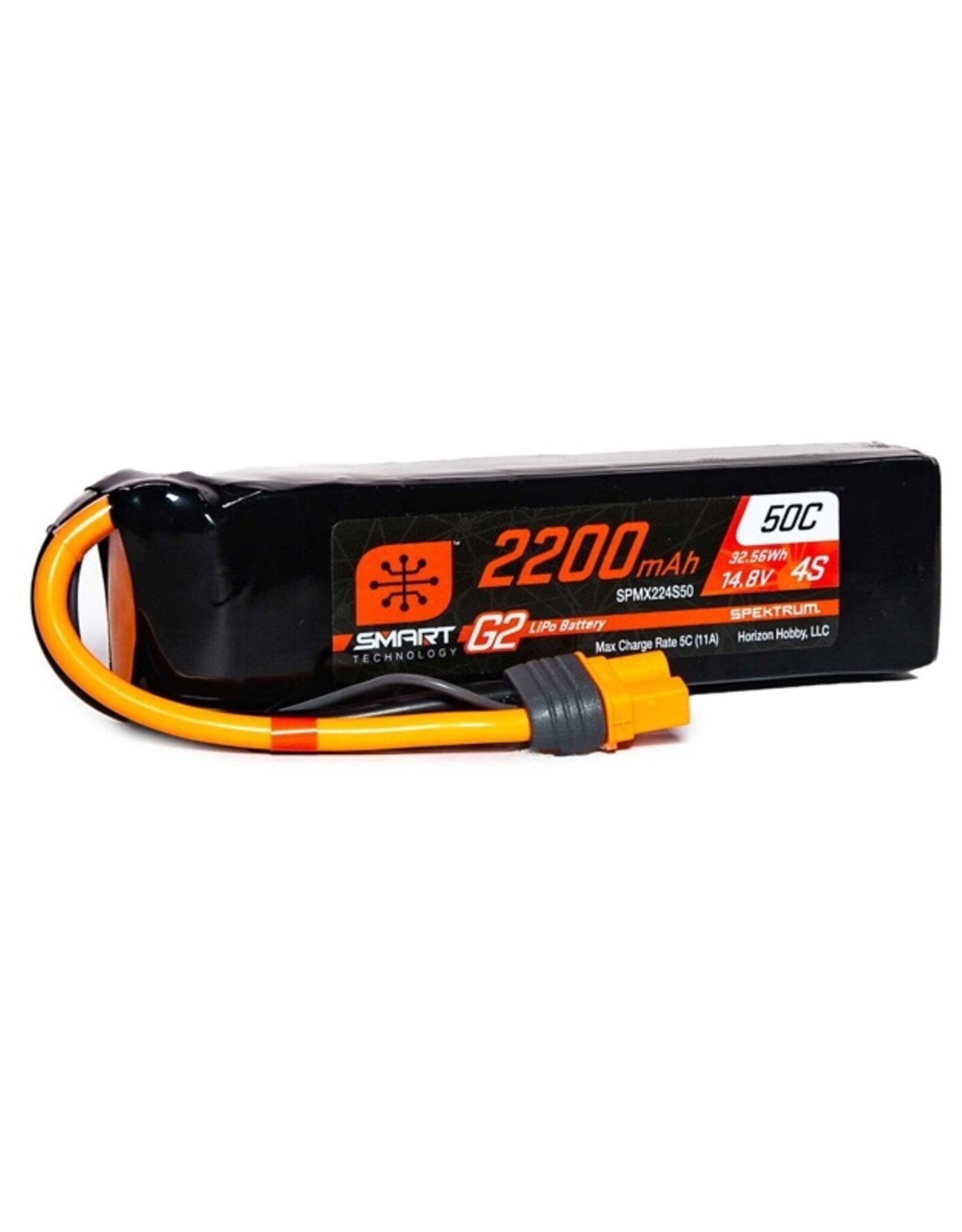 spektrum SPMXPSA500 Smart Powerstage Air Bundle: G2 2200mAh 4S 50C LiPo IC3 & S250 Charger (2)