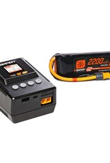 spektrum SPMXPSA400 Smart Powerstage Air Bundle: G2 2200mAh 3S LiPo IC3 & S155 Charger