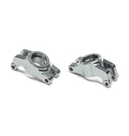 Losi LOS-1947 Rear Hubs, Aluminum, Red: NASCAR GROM