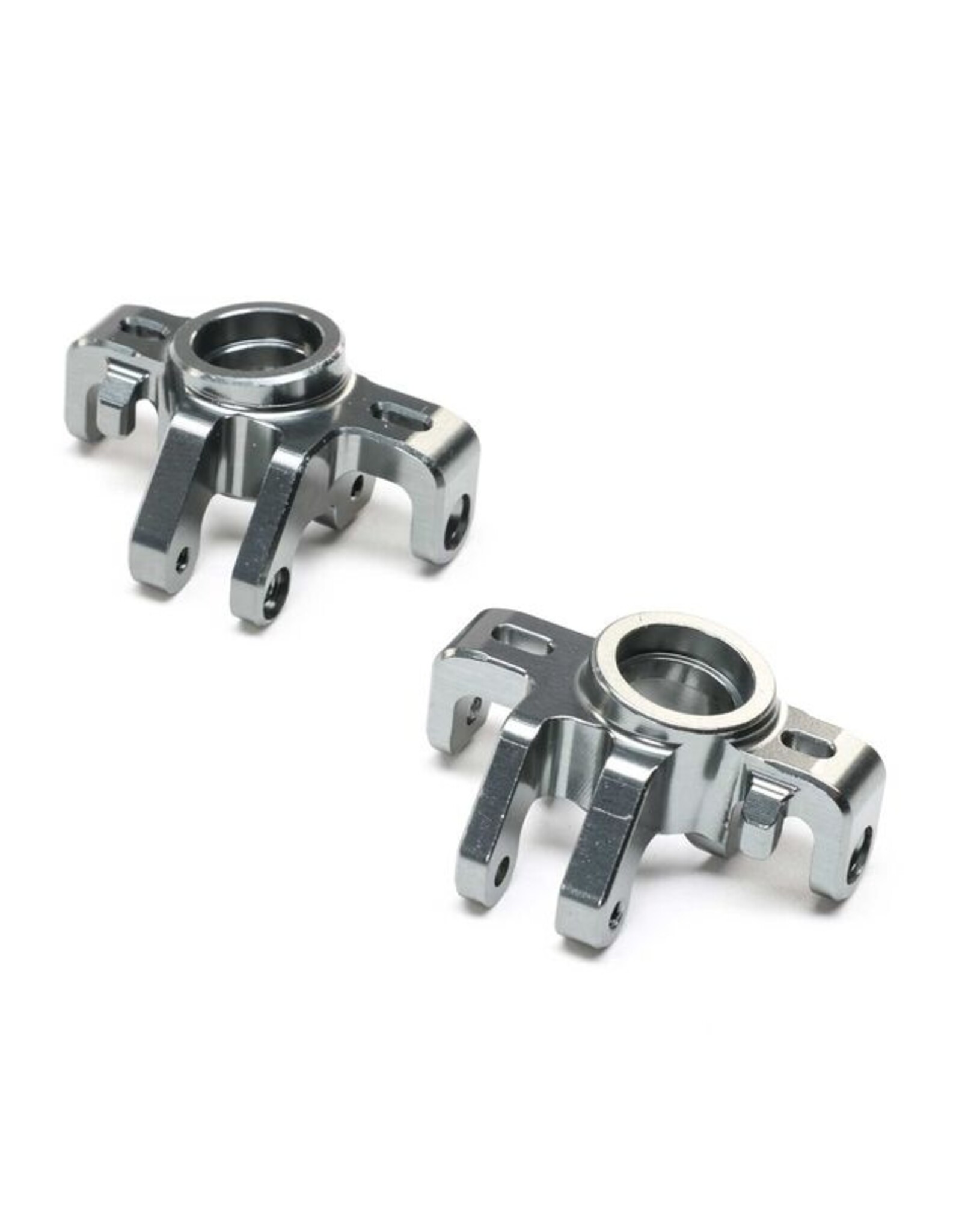 Losi LOS-1948 Spindle Set, Aluminum, Red: NASCAR GROM