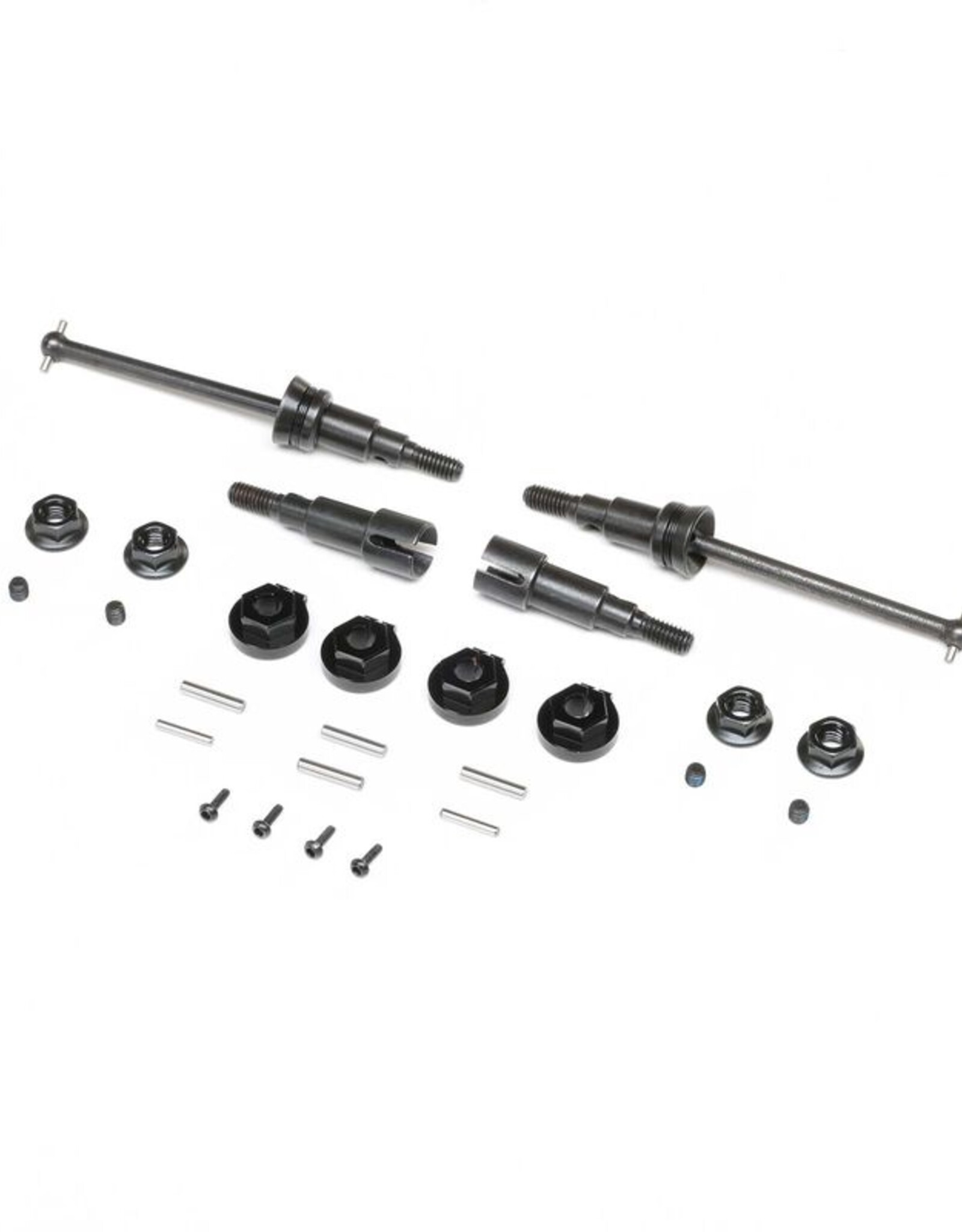 Losi LOS-1929 Aluminum Hex Drive Set, Red: NASCAR GROM