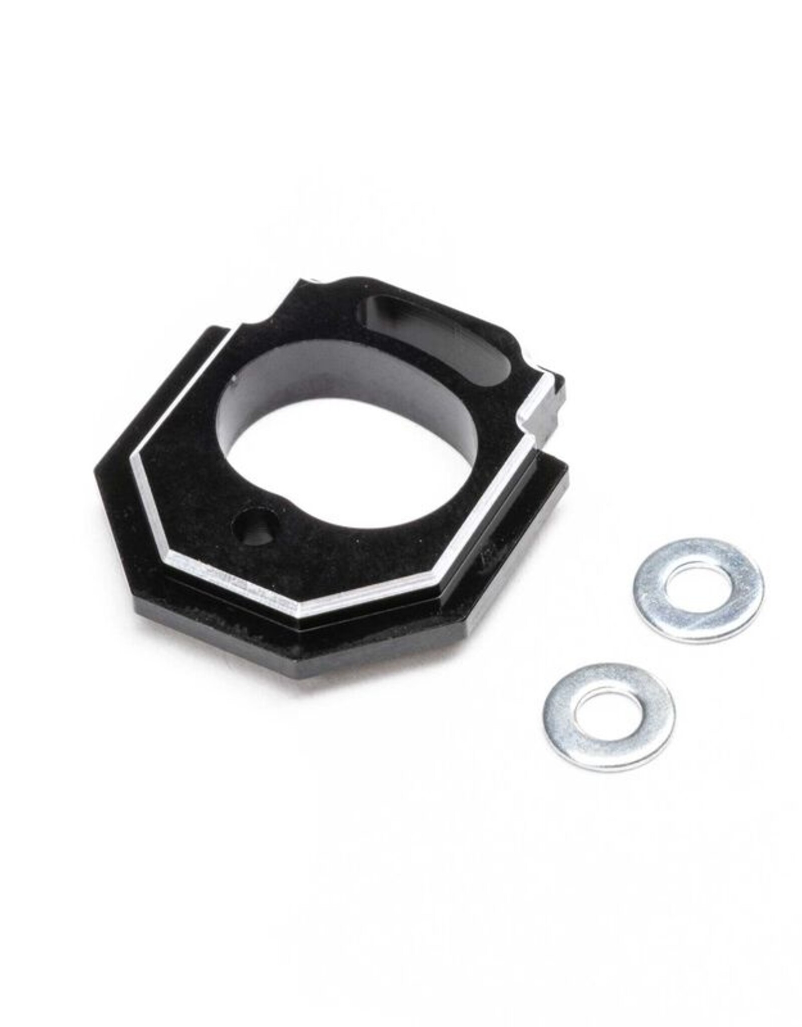 Losi LOS-1949 Motor Mount, Aluminum, Adjustable, Red: NASCAR GROM