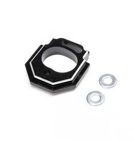 Losi LOS-1949 Motor Mount, Aluminum, Adjustable, Red: NASCAR GROM
