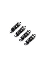 Losi LOS-1931 Aluminum Shock Set, Assembled, Red (4): NASCAR GROM