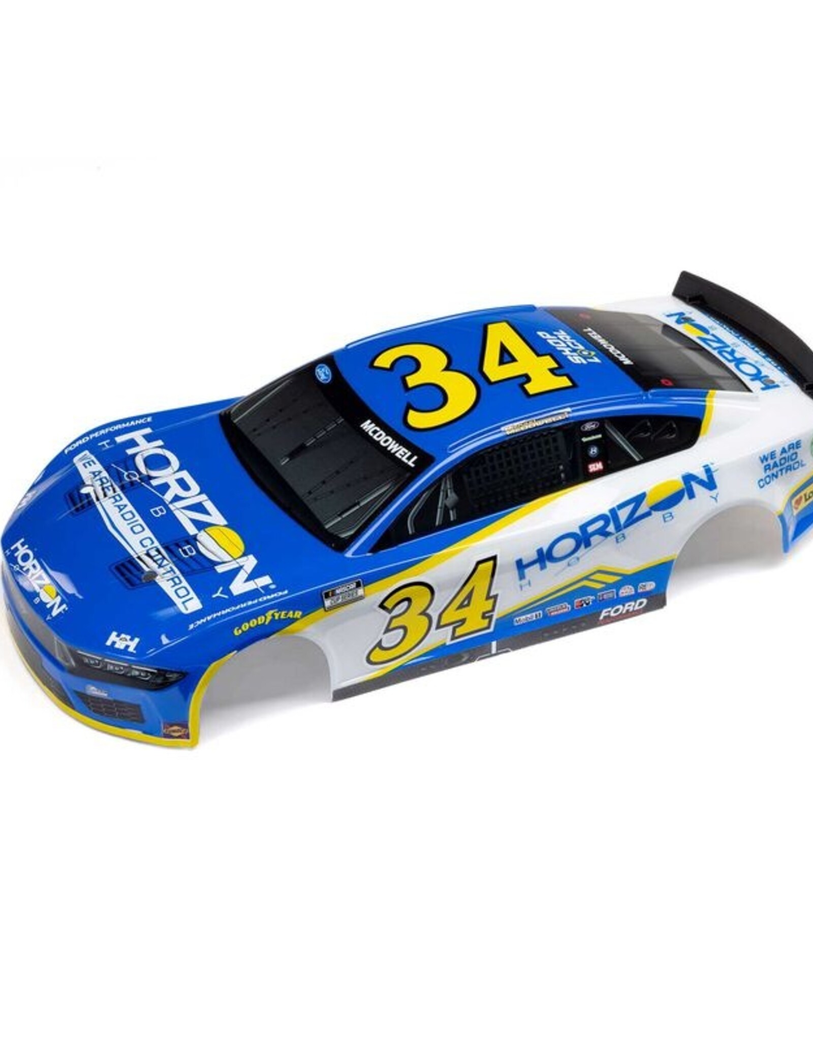 Losi LOS-1922 McDowell #34 Horizon Hobby 2024 Body: NASCAR GROM