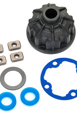 Traxxas TRA8681 Carrier, differential (heavy duty)/ x-ring gaskets (2)/ ring gear gasket/ spacers (4)/ 12.2x18x0.5 PTW