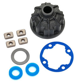 Traxxas TRA8681 Carrier, differential (heavy duty)/ x-ring gaskets (2)/ ring gear gasket/ spacers (4)/ 12.2x18x0.5 PTW