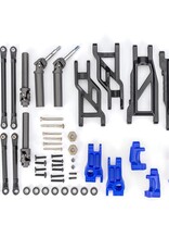 Traxxas TRA9180-BLUE  DRIVELINE & SUSP KIT 2WD BLUE