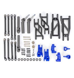 Traxxas TRA9180-BLUE  DRIVELINE & SUSP KIT 2WD BLUE