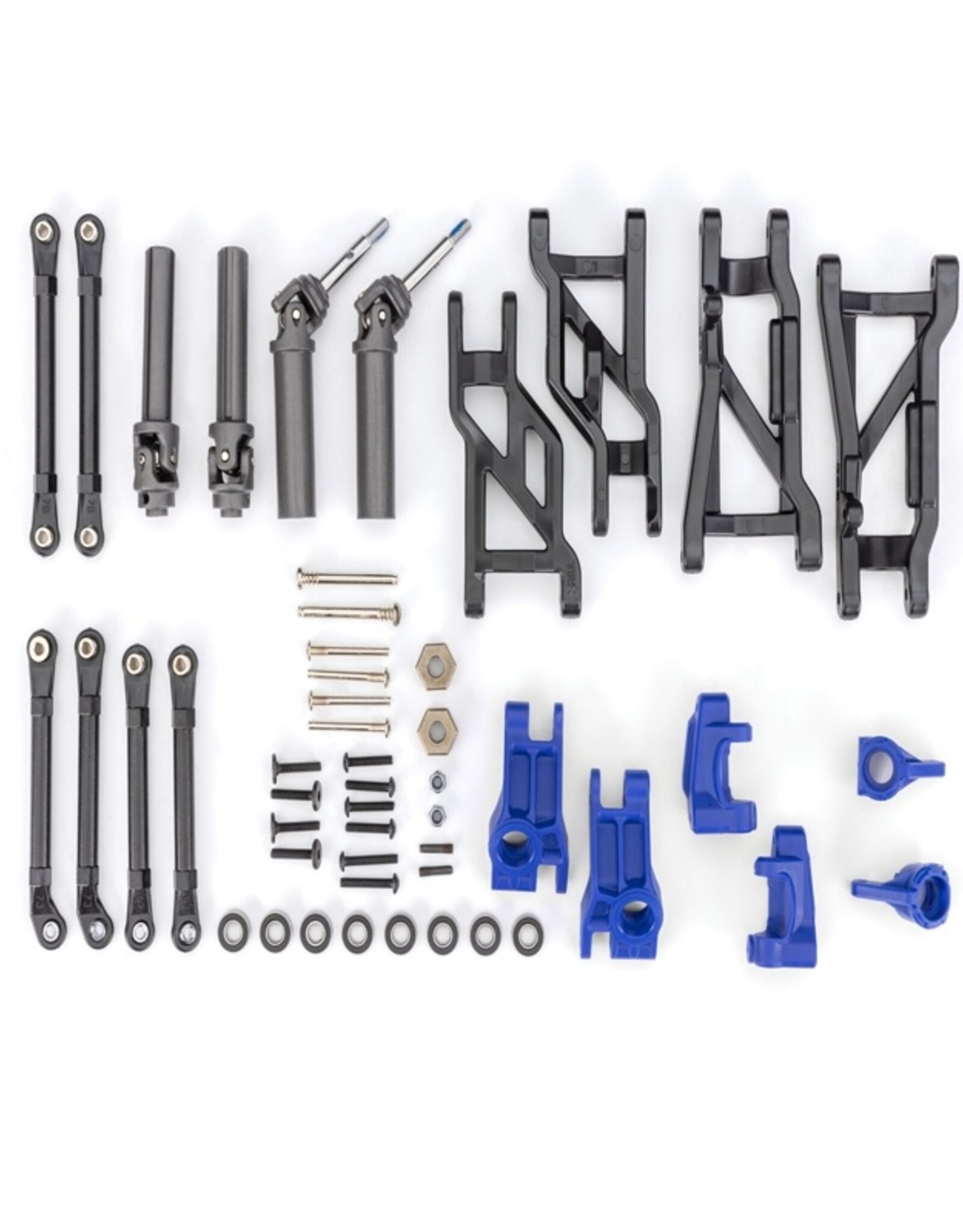 Traxxas TRA9181-BLUE  Blue Extreme HD Driveline and Suspension Upgrade Kit