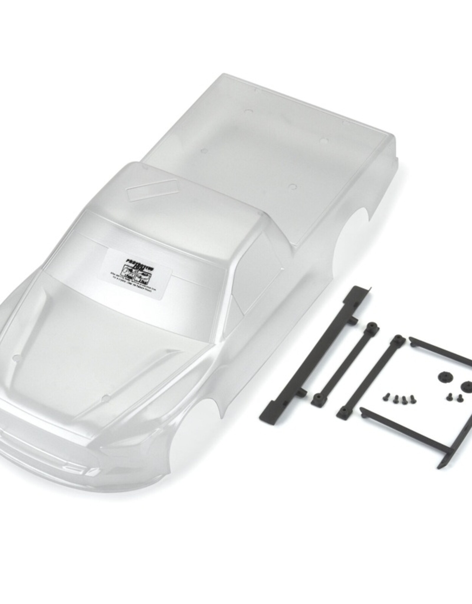 Proline PRO365500 Pre-Cut 2024 Toyota Tundra NASCAR Truck Series Clear Body for Losi NASCAR Racecar