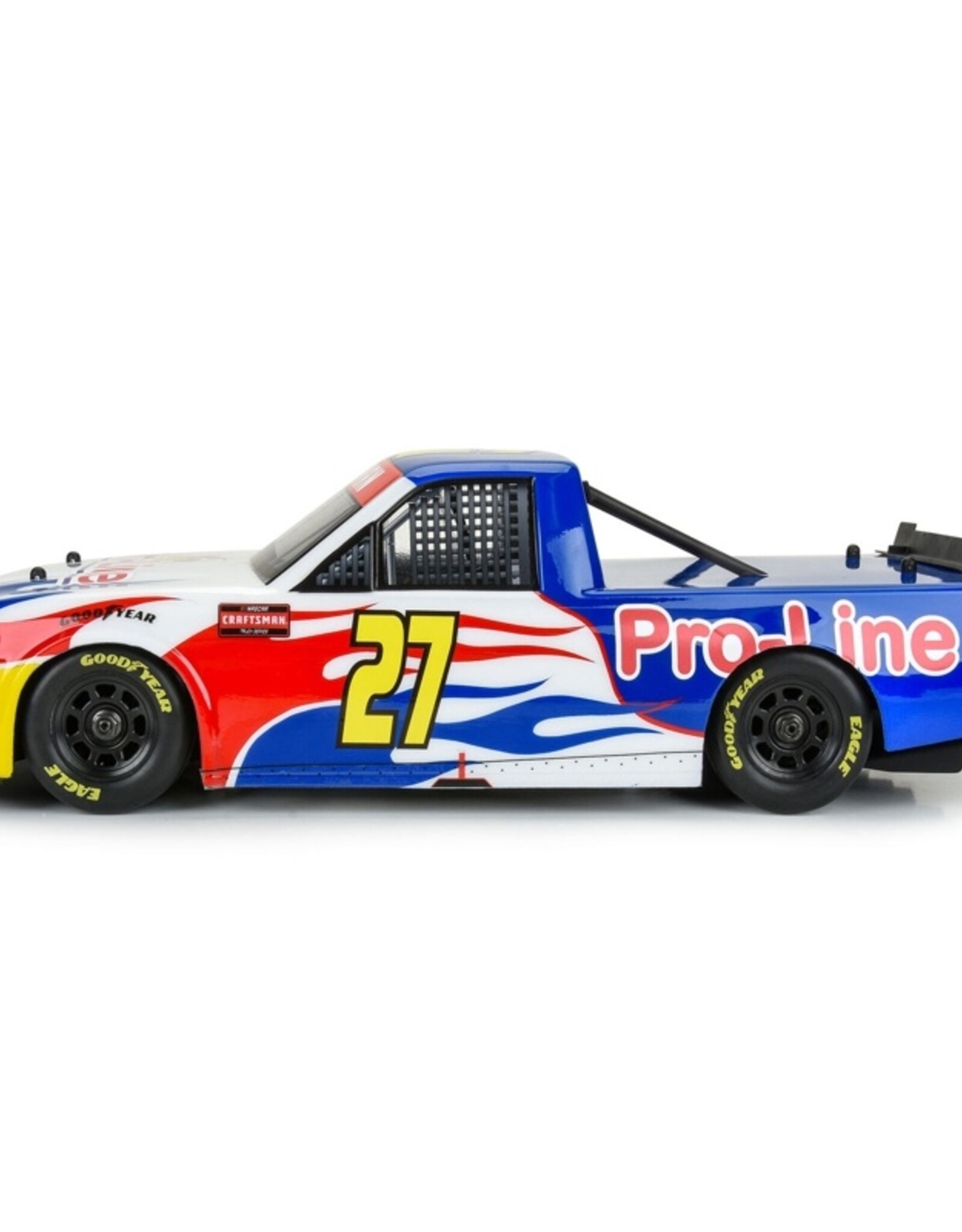 Proline PRO365300 1/12 Pre-Cut 2024 Chevy Silverado Truck Clear Body: Losi NASCAR