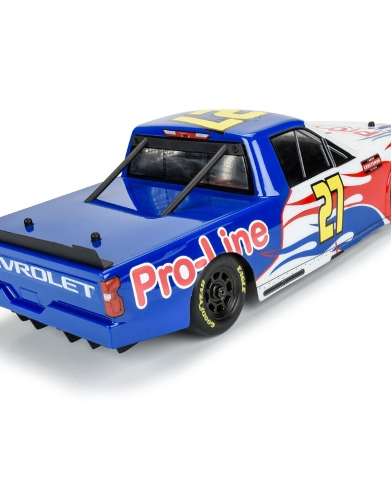 Proline PRO365300 1/12 Pre-Cut 2024 Chevy Silverado Truck Clear Body: Losi NASCAR