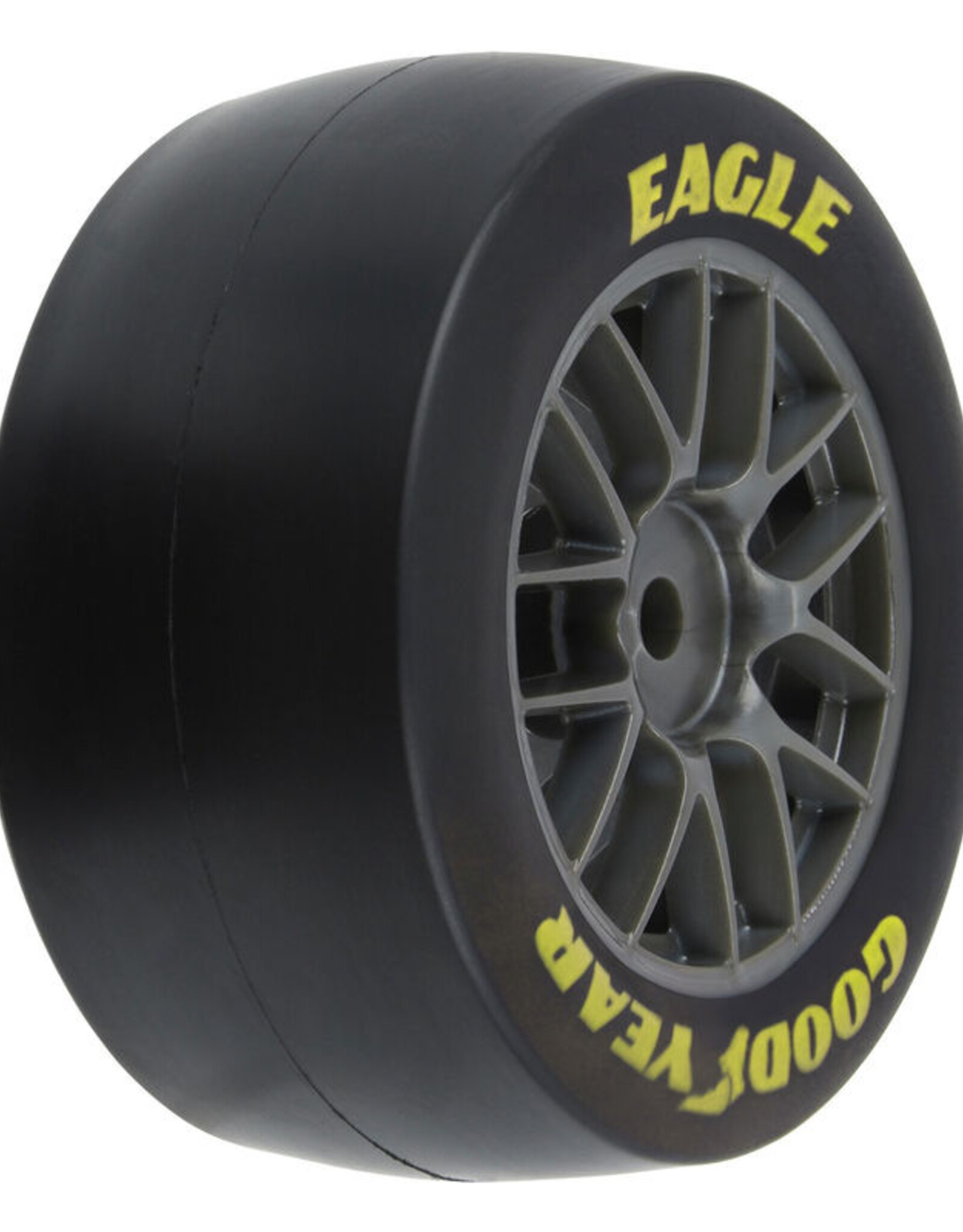 Proline PRO1030411 Goodyear Eagle Rain Tire F/R MTD Gray for Losi NASCAR Racecar (4)