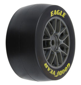 Proline PRO1030411 Goodyear Eagle Rain Tire F/R MTD Gray for Losi NASCAR Racecar (4)