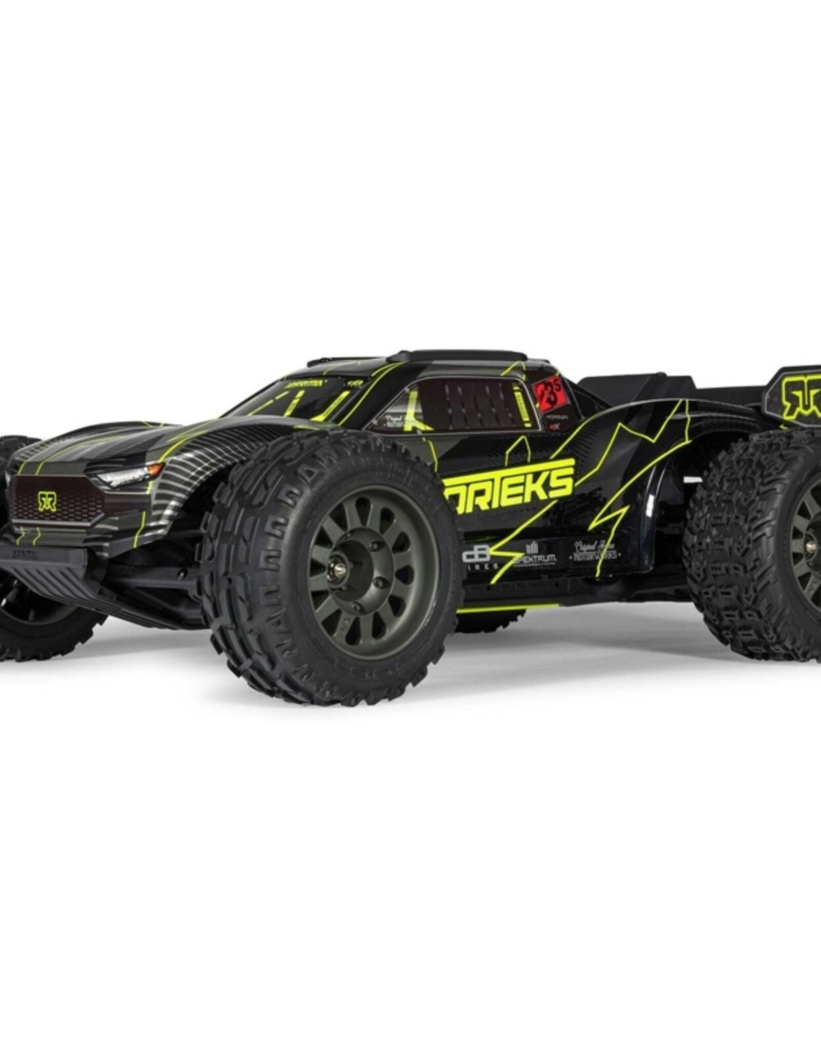 Arrma ARA3505T1 1/10 VORTEKS 223S DSC 2WD RTR Brushless Stadium Truck, Yellow