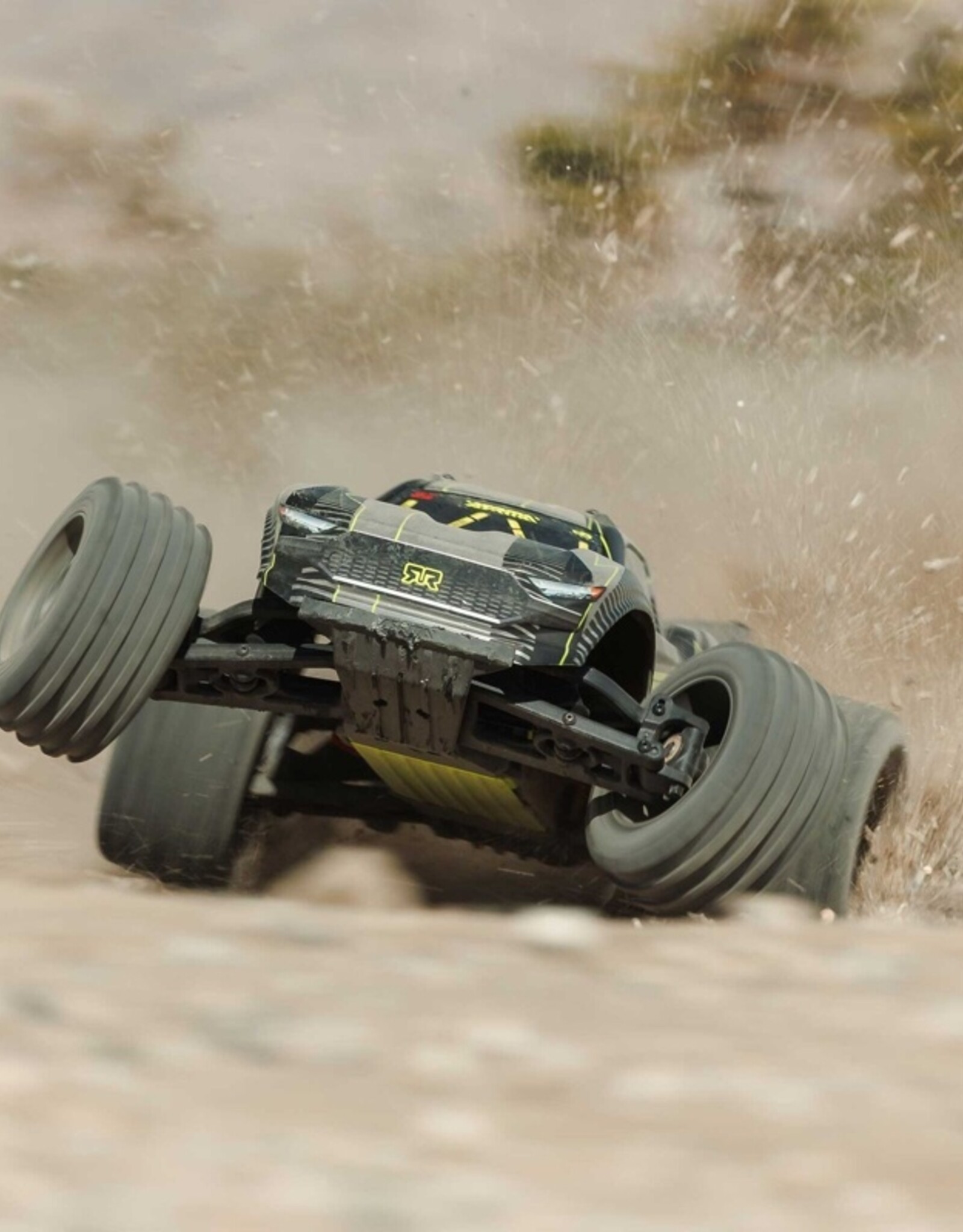 Arrma ARA3505T1 1/10 VORTEKS 223S DSC 2WD RTR Brushless Stadium Truck, Yellow