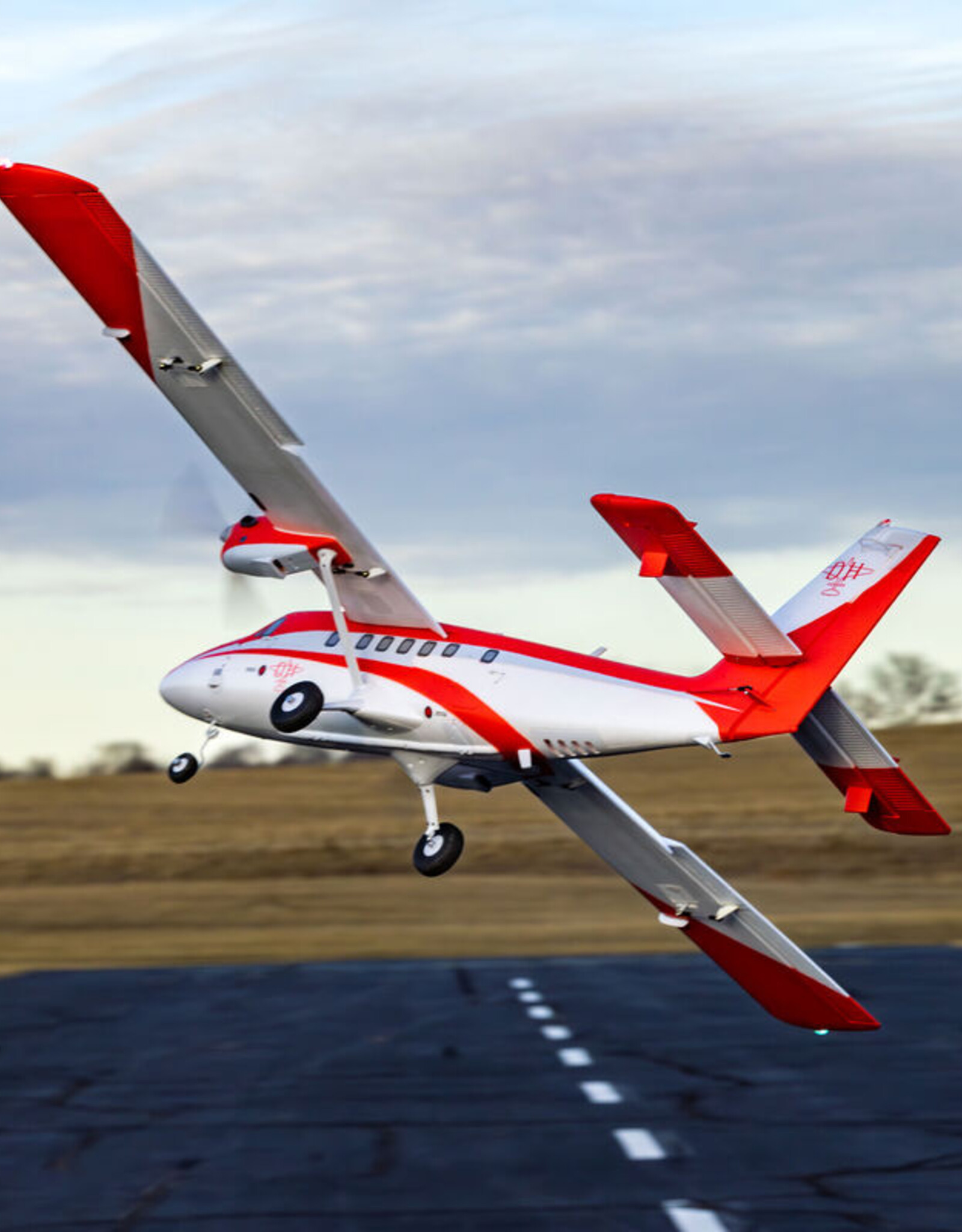 eflite EFL32050 DHC-6 Twin Otter 1.4m BNF Basic with AS3X+ and SAFE Select