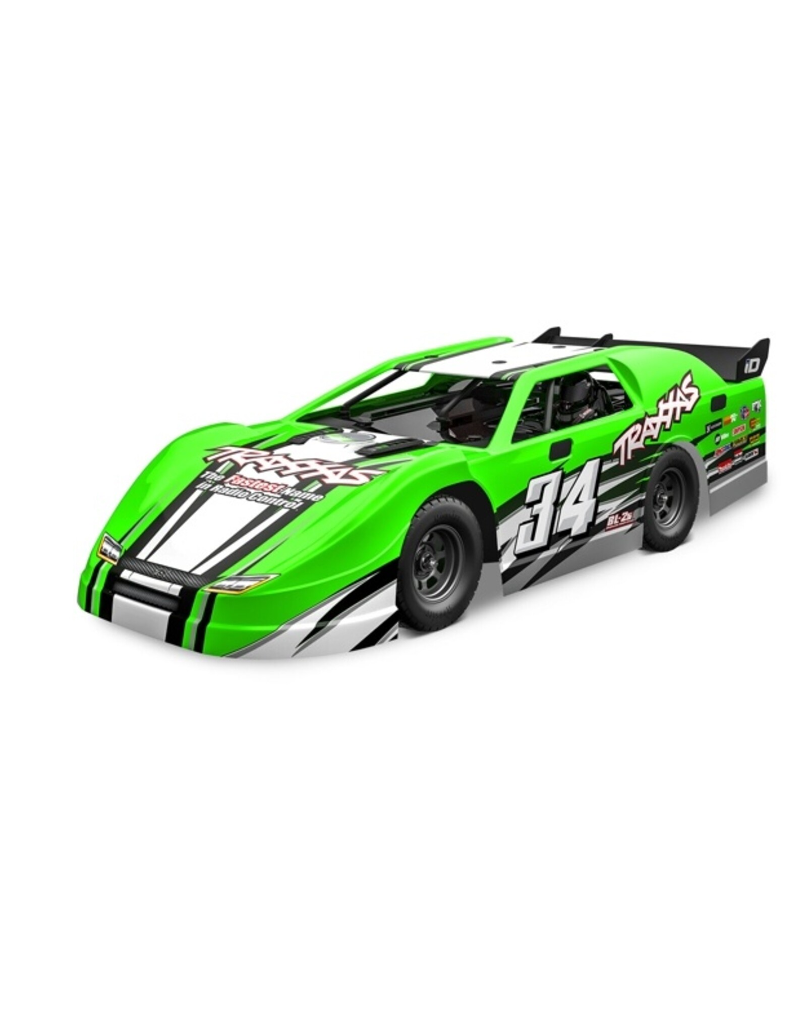 Traxxas TRA104364-74  Slash Late Model BL-2s GRN