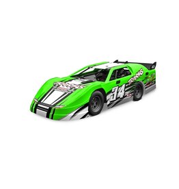 Traxxas TRA104364-74  Slash Late Model BL-2s GRN