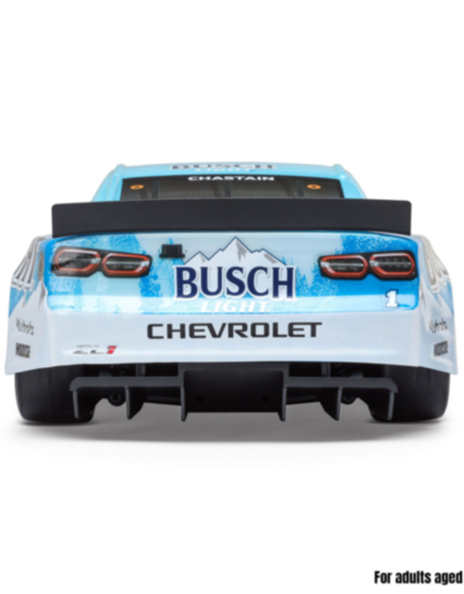 Losi LOS1122501 1/12 NASCAR RC Racecar Ross Chastain No. 1 Busch Light 2025 Chevrolet Camaro ZL1 2S AWD RTR Brushed On-Road (Battery & Charger Included)