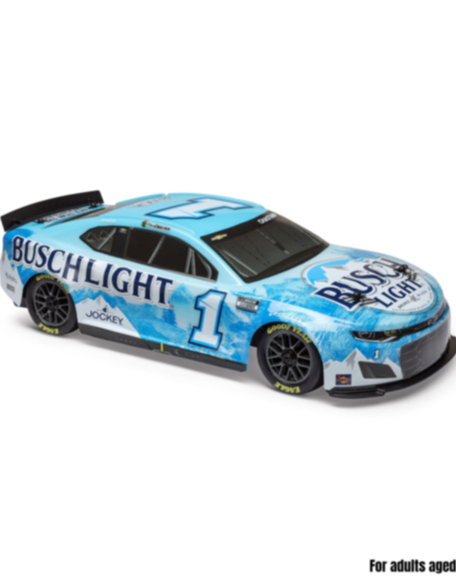 Losi LOS1122501 1/12 NASCAR RC Racecar Ross Chastain No. 1 Busch Light 2025 Chevrolet Camaro ZL1 2S AWD RTR Brushed On-Road (Battery & Charger Included)