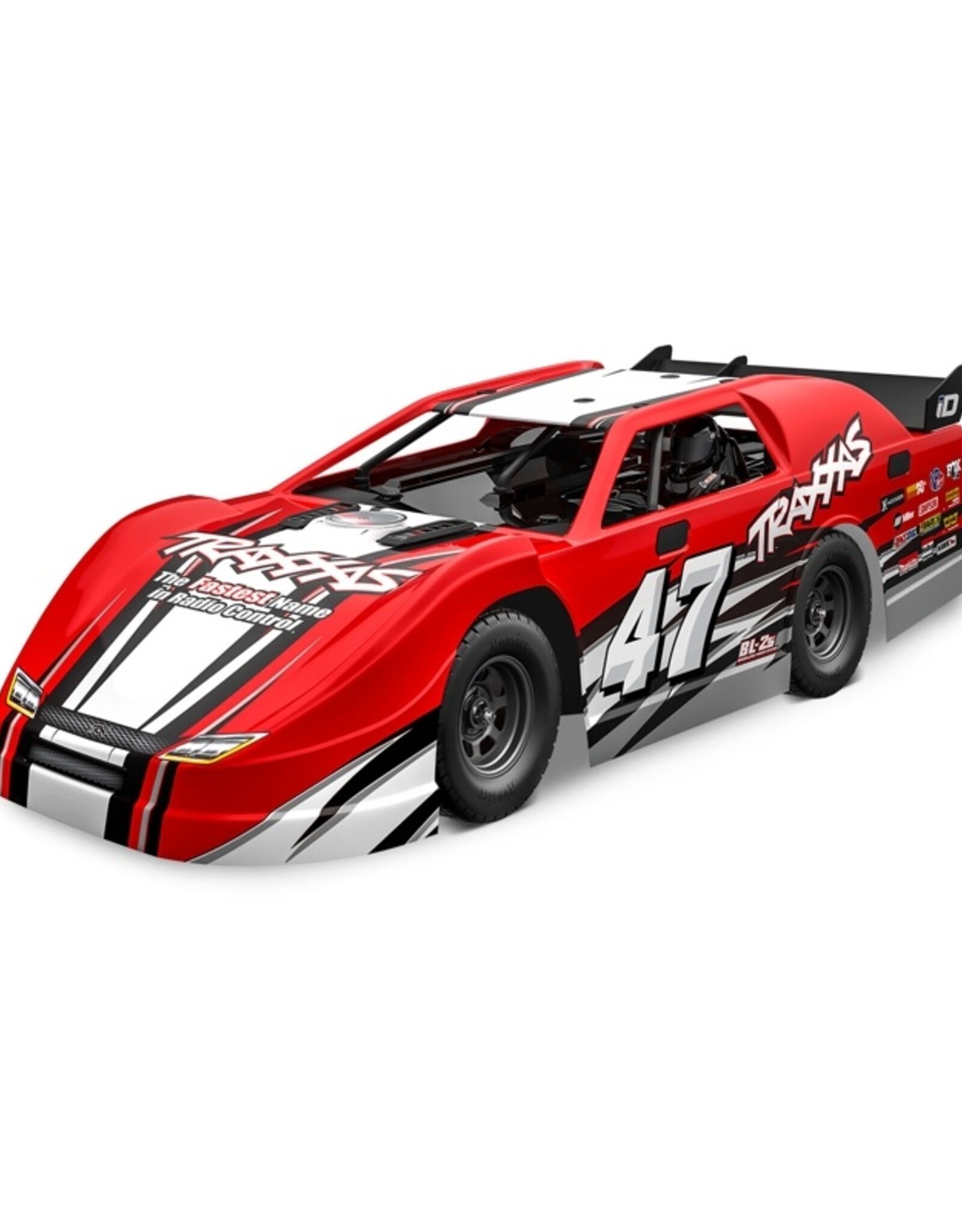 Traxxas TRA104364-74 Slash Late Model BL-2s RED