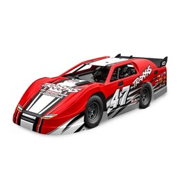 Traxxas TRA104364-74 Slash Late Model BL-2s RED