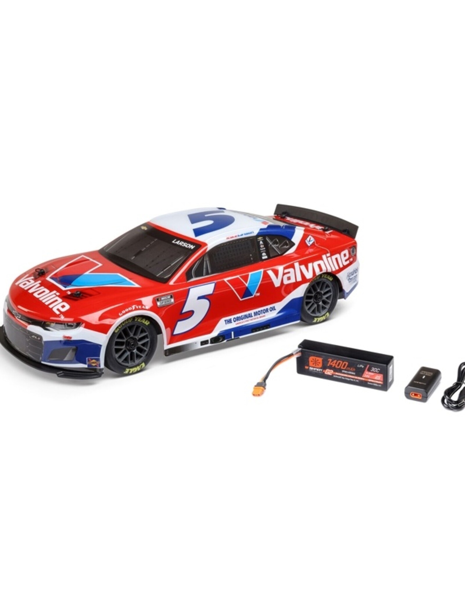 Losi LOS1122505 1/12 NASCAR No. 5 Valvoline 2025 Camaro ZL1 2S AWD RTR Brushed On-Road