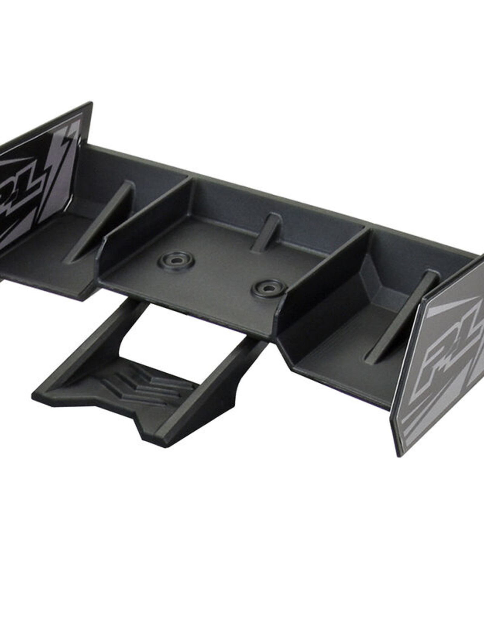 Proline Racing PRO642300 1/18 Sector Wing Set and Roof Skids Black: Granite GROM