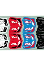 Proline Racing PRO642300 1/18 Sector Wing Set and Roof Skids Black: Granite GROM