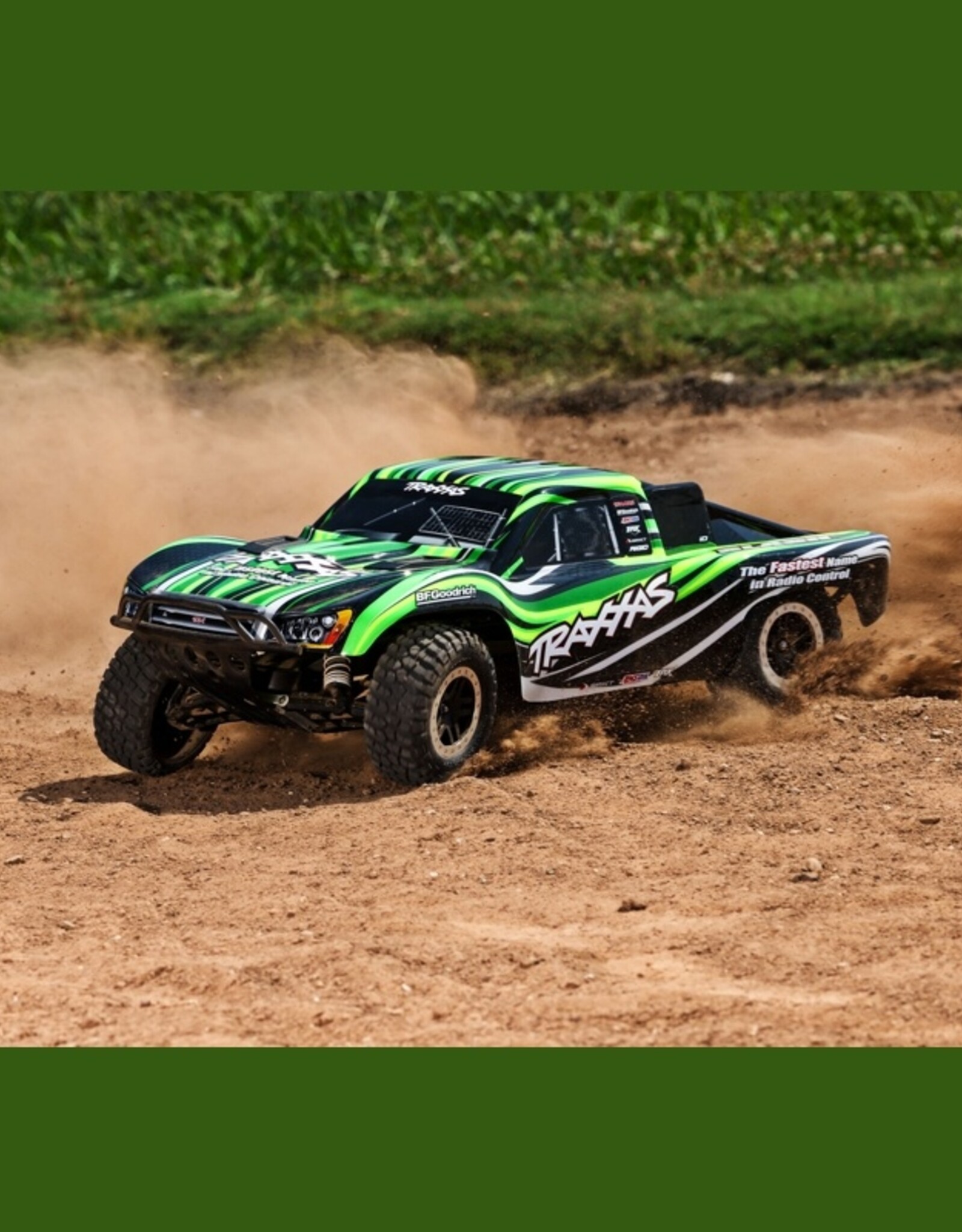 Traxxas TRA58234-8  Slash 2WD HD w/USB-C GRN
