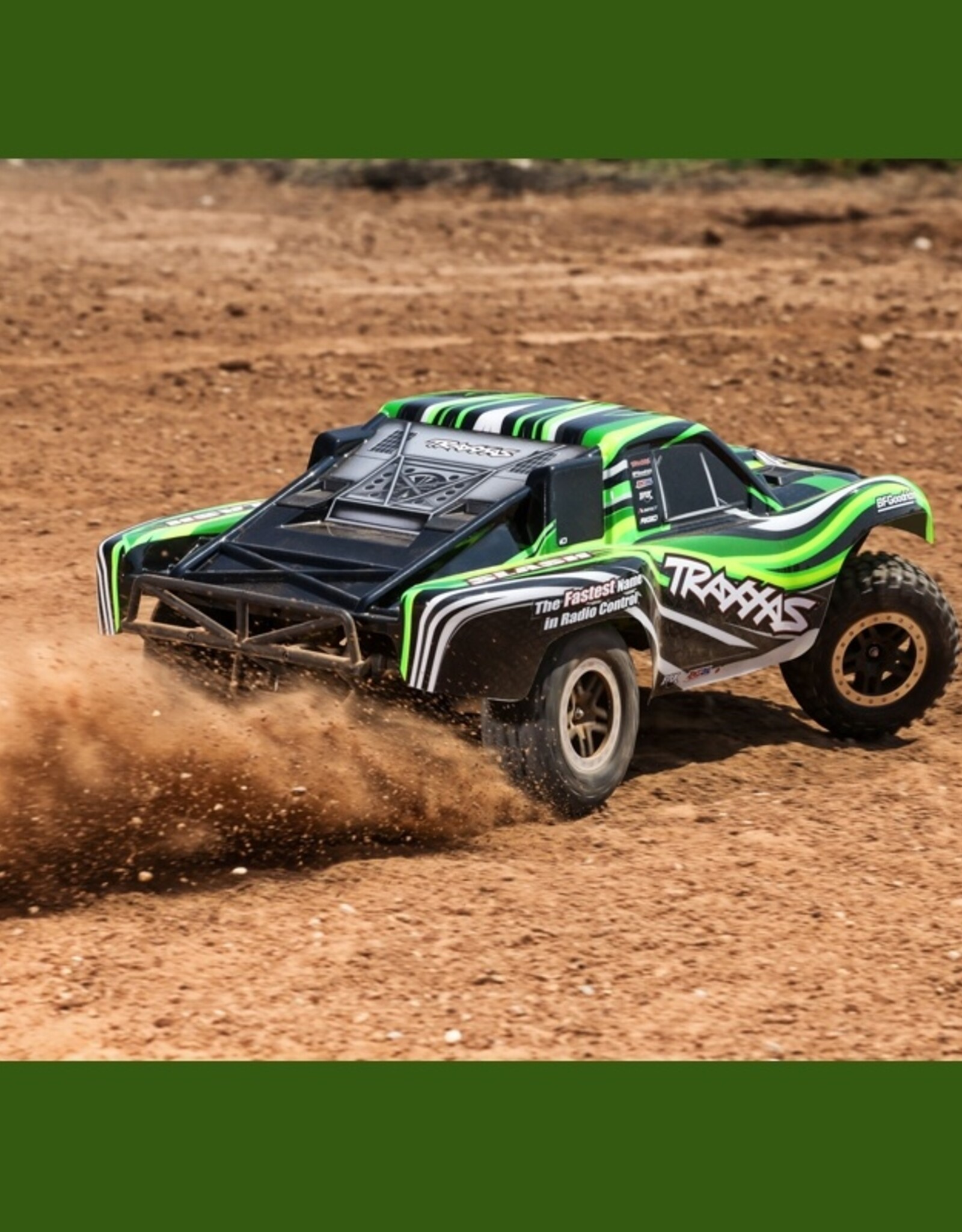 Traxxas TRA58234-8  Slash 2WD HD w/USB-C GRN