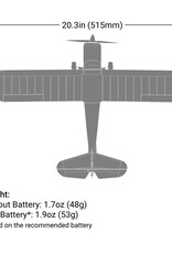 hobby zone HBZ04900 Champ Anniversary Special Edition 515mm RTF with SAFE