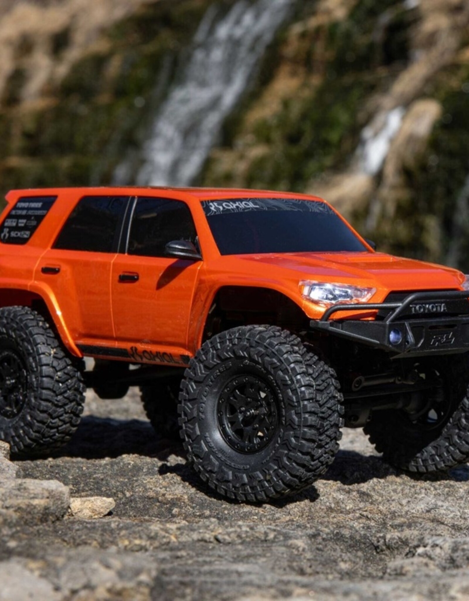 Axial 1/24 SCX24 Toyota 4Runner 4X4 RTR Brushed Rock Crawler Orange